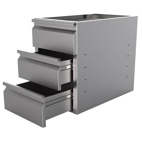 stainless steel 3 drawer base cabinet wheels|wayfair 3 drawer cabinet.